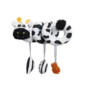 Catzon Baby Hanging Toy for Stroller and Crib Spiral Plush Toy for Newborn Giraffe