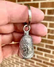 Tree of Life GUARDIAN Bell of Good Luck fortune pet keychain crann bethadh gift