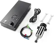 FoxAlien CNC Upgrade Kit 300W DC Spindle Milling Motor for Masuter 4040, Masuter Pro, Masuter 3, 3018-SE V2 CNC Router Engraving Machine with Integrated Control Box Speed Adjustable