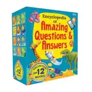 NEW Encyclopedia of Amazing Questions & Answers 12 Books Kids Set Collection!