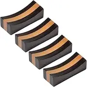 Ciieeo 4Pcs Wooden Chopsticks Rack Creative Cutlery Organizer for Dining Table Vintage Design Chopstick Holder Easy to Clean Tableware Rest