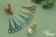 CUT SHARP Embroidery Fabric Scissors Stainless Steel Shears Crochet