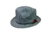Failsworth Windsor Lambs Wool Snap Brim Trilby Hat - L