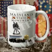 Maryland State Monument Gettysburg 15-ounce American Civil War themed coffee mug