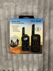 ECOXGEAR EXG50-2PKC (Camouflage Colour) UHF CB Handheld Radio Twin Pack - NEW