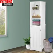 Artiss Bathroom Storage Cabinet, 160Cm Tall Cupboard Side Table Corner Shelf Wal