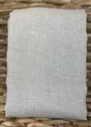 West Elm European Flax Linen Shower Curtain Color: Natural (Beige) 72x74 NEW