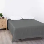 Premium Hotel Quality Flat Sheet, Luxury Soft 2000 Thread Count Bedding, 1-Piece Single-King-Double-Queen-King-SK Size Bed