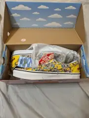 Size 10 - VANS Era x The Simpsons Itchy & Scratchy 2020