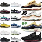 高品質最好的AIR MAX 97跑鞋倖運和良好的萬聖節肖恩·沃斯·POON黑色耶穌