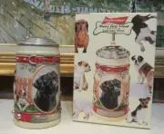 Budweiser Collectible Beer Stein Man's Best Friend Series Labrador Original Box