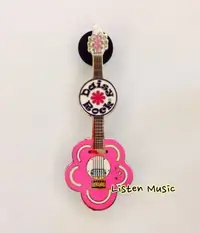 在飛比找Yahoo!奇摩拍賣優惠-立昇樂器 Daisy Rock Girl 粉紅色花 電吉他造