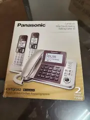 Panasonic KX-TGF352N Corded Cordless Phone System Answer Machine 2 Handsets NEW