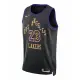 【NIKE 耐吉】籃球背心 LeBron James LAL MNK DF SWGMN JSY CE 23 男 黑紫(DX8506012)