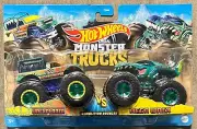 Hot Wheels 2022 Monster Trucks Doubles WREXPLORER/MEGA WREX #HDG16 1:64 Scale