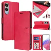 For Samsung S25 Ultra/S25 Edge/S24/A56 Magnetic Wallet Card PU Leather Hard Case