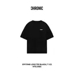 CHRONIC衣服/EPITOME LOGO TEE BLACK / T-53