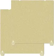 235X235MM Double Sided Textured Board PEI Sheet Heated Bed 235x235mm, Gold