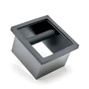 Square Black Knock Chute Rhino Coffee Barista Cafe Bins