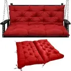 Zacammy Swing Replacement Seat Cushions 2-3 Seater Bench Cushions for Outdoor...