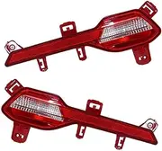 Rear Reflector Light Rear Bumper Brake Lamp Stop Fog Light For Hyundai For Sonata 2020 2021 92405-L1000 1Leftand1Right