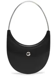 Coperni Ring Swipe Leather top Handle bag - Black ONE SIZE