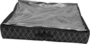Cabilock Underbed Shoe Organizer Portable Shoe Storage Bag for Adults Breathable Material Compartment Underbed Storage Holder for Dust