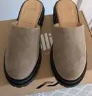 Rollie Mule Step Women's Size US AU 9 EU 40 Taupe Suede Leather Upper Slip On