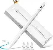 Inesore Stylus Pen for iPad,35 mins Fast Fully Charging for Apple iPad Pencil,Palm Rejection, Tilt Sensitivity, Work for 2018-2023 Apple iPad Pro 11/12.9 inch,iPad 6-10, iPad Air 3/4/5, iPad Mini 5/6