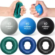 Grip Strength Trainer, Finger Exerciser, Stress Balls for Adults, Hand Therap...