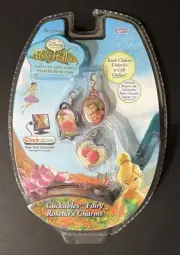 New 2008 Disney Fairies Pixie Hollow Clickables Fairy Rosetta’s Charms #21501