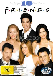 F.R.I.E.N.D.S S Season 10 -DVD Comedy Series Rare Aus Stock New Region 4