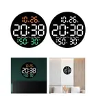 Digital Wall Clock, Electronic Clock, Mute, Modern Count Up Timer, Digital Alarm