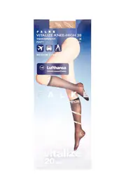 Falke Vitalize 20 Denier Knee-high Socks - Nude - 1 1