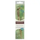 New EcoTools Flat Eyeliner Makeup Brush 1204, Eco Pouch