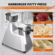 Hakka Manual Burger Press Hamburger Patty Maker 4 inch 100mm Meat Former