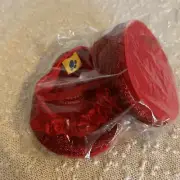 BUILD A BEAR Red Sequin Shoes NWT