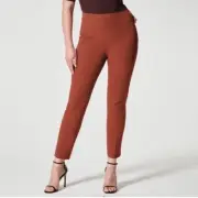 SPANX NWT On-The-Go Ankle Slim Straight Pants Bronze Glow