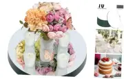 Round Acrylic Mirrors for Centerpieces 10 PCS Circle Mirror Candle Trays with