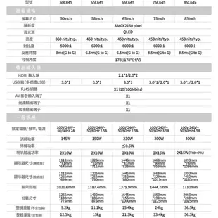 十倍蝦幣【TCL】65吋 4K QLED 120Hz DLG量子智能連網液晶電視 65C645 送基本安裝