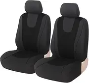 Car Seat Cover Sets for Hyundai for I30 for Creta for Tucson for Ix35 for Solaris for Elantra for Santa Fe for Kona for I40 for Getz for Palisade Car Seat Covers Car Seat Covers(2Seats-Black)