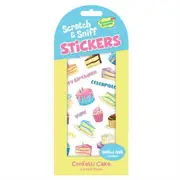 Scratch & Sniff Confetti Cake Stickers