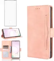 Compatible with Samsung Galaxy Note 20 Ultra 5G Wallet Tempered Glass Screen