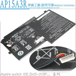 ACER AP15A3R 電池(原廠)-宏碁 Aspire switch 10E電池,SW3-013P,SW3-016-18K8,10ESW3013P,1ICP4/91/91-2,KT00203009