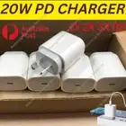 20W USB Type-C Fast PD Power Wall Charger Adapter For iPhone 14 13 12 Pro iPad