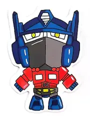 Transformers Optimus Prime Water Resistant Sticker