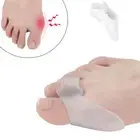 2Pcs Silicone Gel Bunion Toe Separator Corrector Hallux Valgus Foot Care To TQ