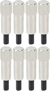 8 PCS Sbc Valve Covers 383, Valve Cover Bolts, Stainless Steel Cover Bolt Set Fits for Chevrolet 283 302 305 307 327 350 383 400 SBC Engine