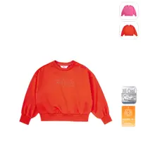 在飛比找蝦皮商城優惠-【FILA】KIDS 女童款 吸濕排汗 長袖上衣-橘色 5T