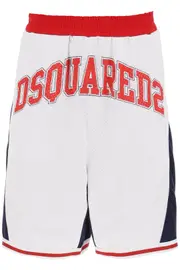 [DSQUARED2] DSQUARED2 color-block sweatshorts L White